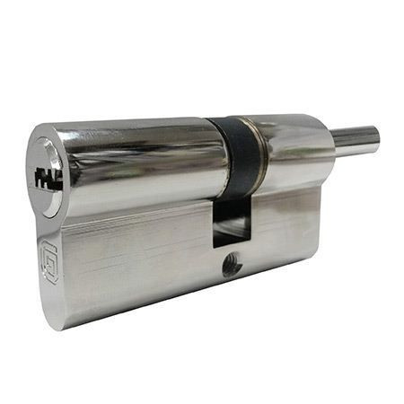 Механизм цилиндровый Гардиан GB 102 mm (56/46В) кл/верт (никель)